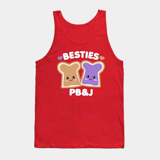 Besties PB&J Tank Top by DetourShirts